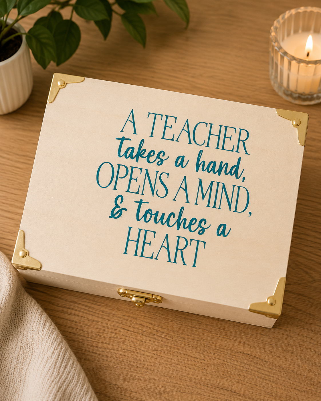 Personalised Teacher Gift Box