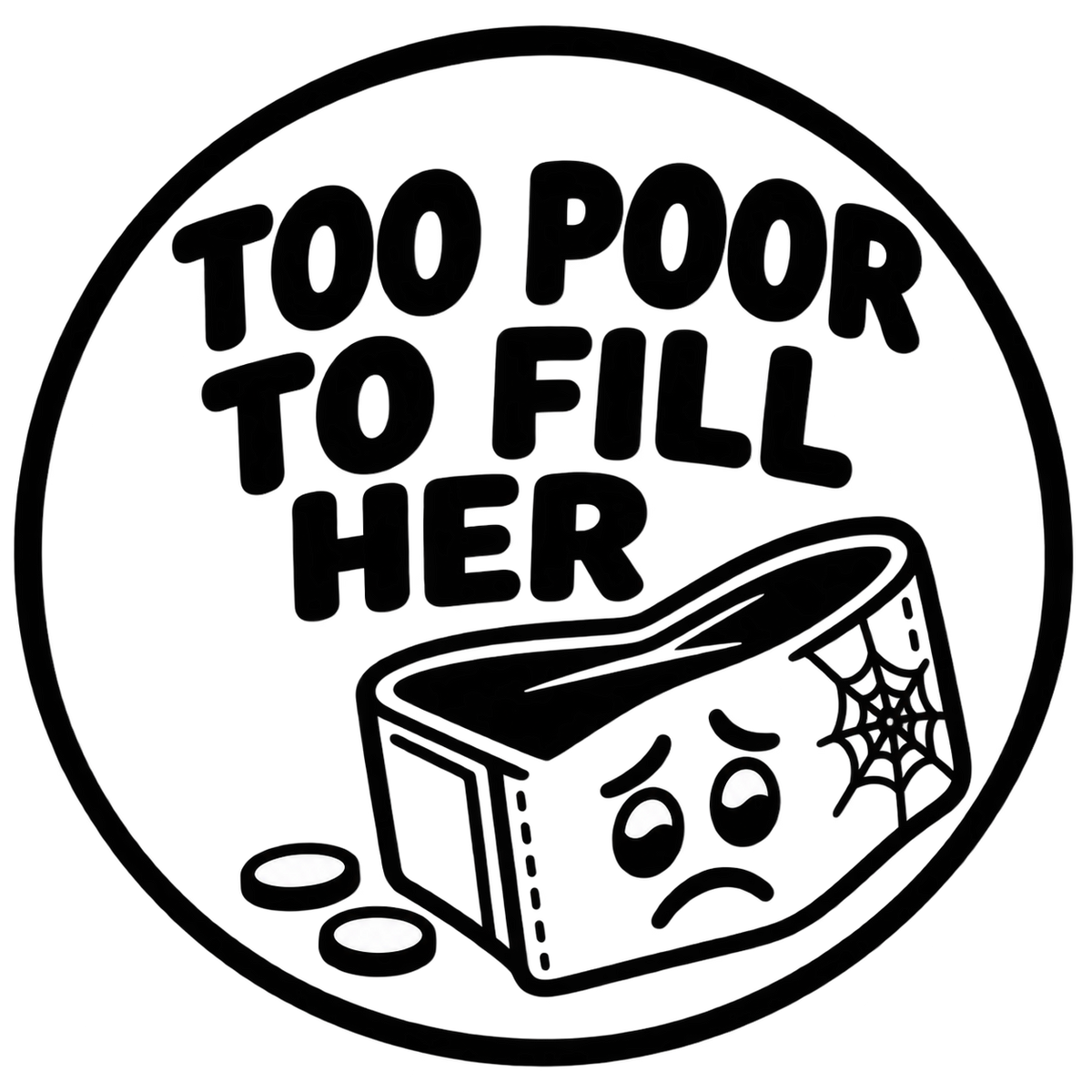 E Means Enough Fuel Cap Decal