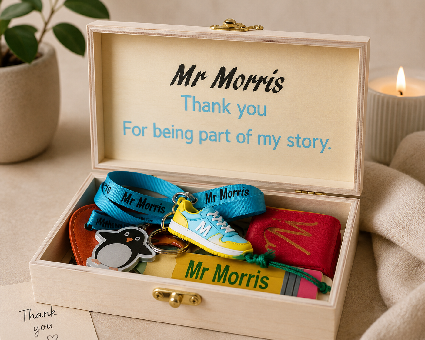 Personalised Teacher Gift Box