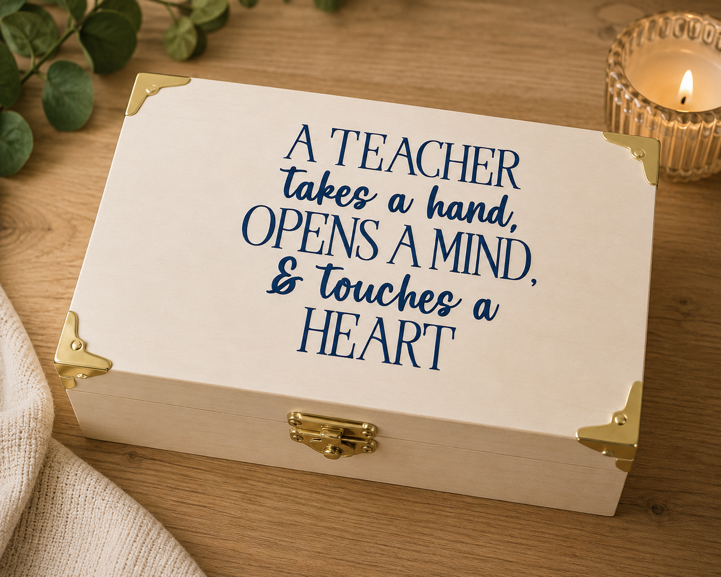 Personalised Teacher Gift Box