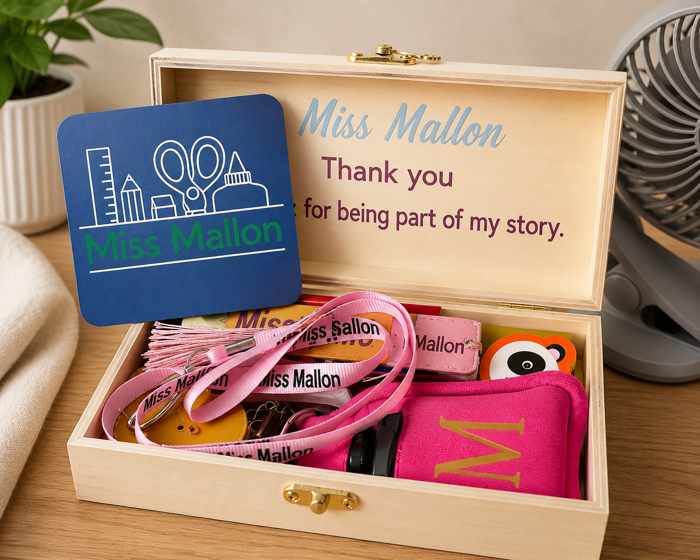 Personalised Teacher Gift Box