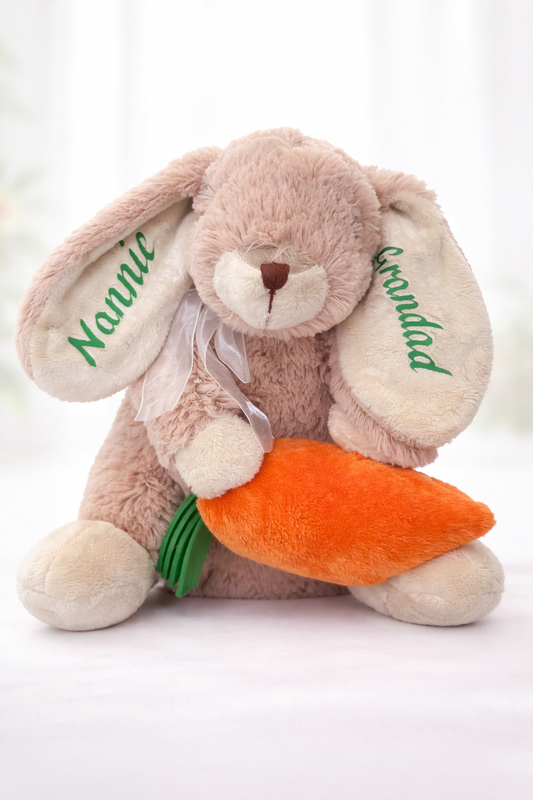 Personalised Cuddle Bunny Keepsake