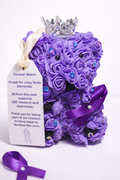 Lewy Body Dementia Awareness Rose Bear